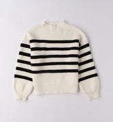 maglione a righe ragazza